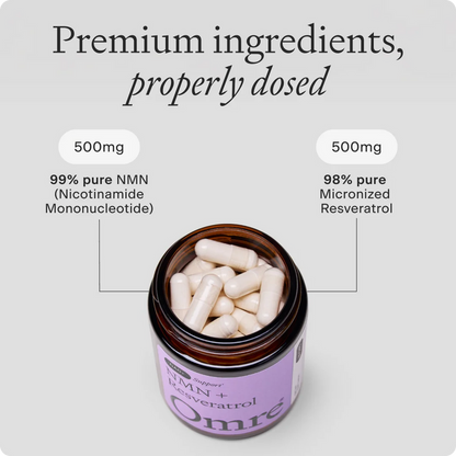 Ultra Pure NMN + Resveratrol